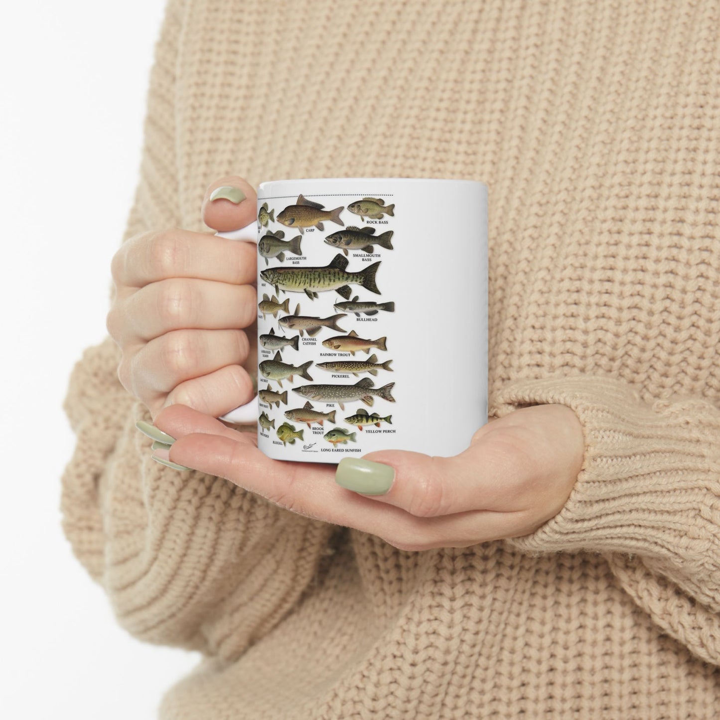Fish chart mug