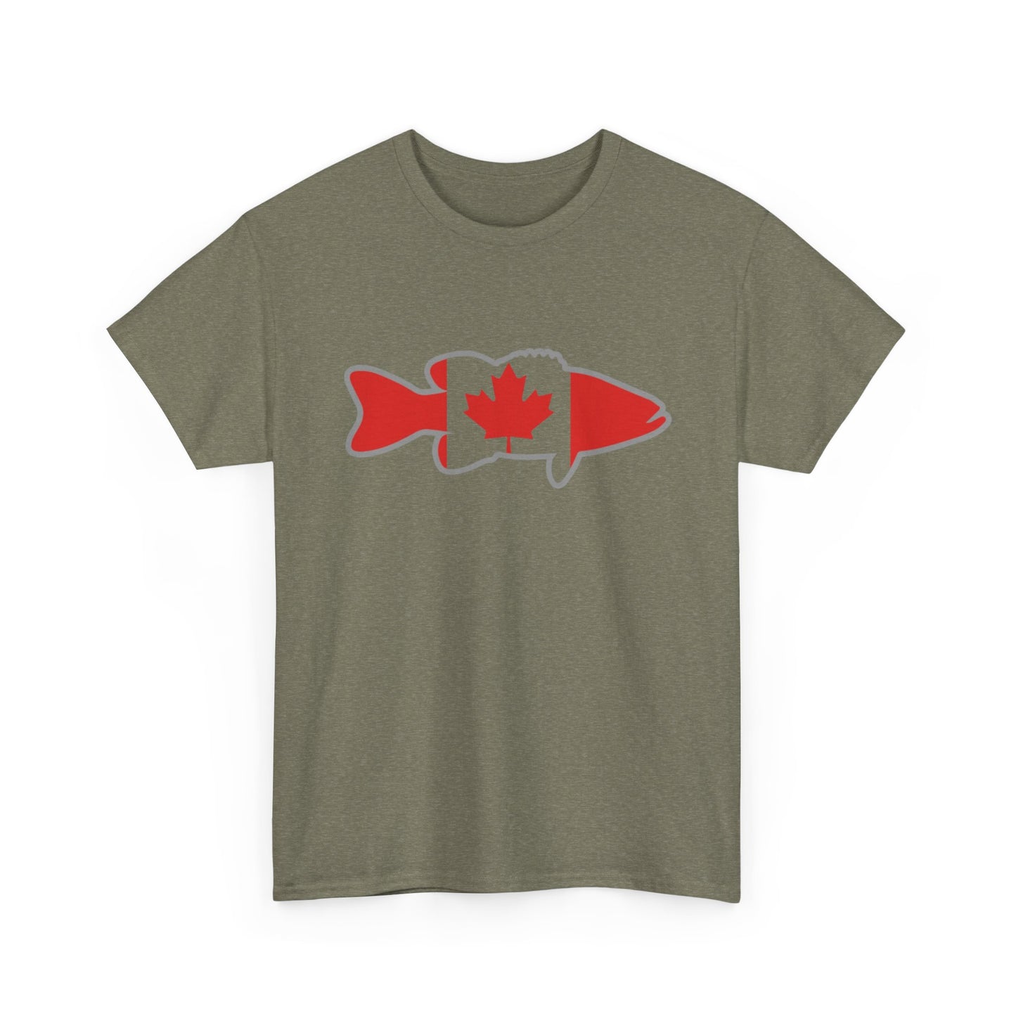 Canada fish unisex heavy cotton t-shirt