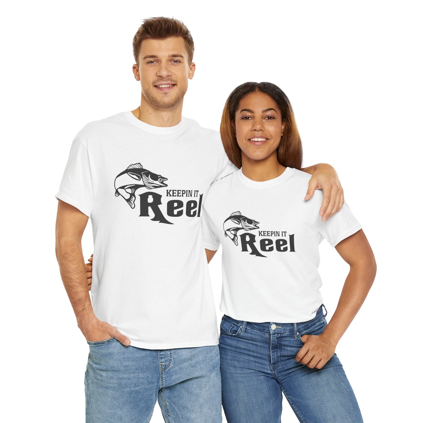 Keepin it reel unisex heavy cotton t-shirt