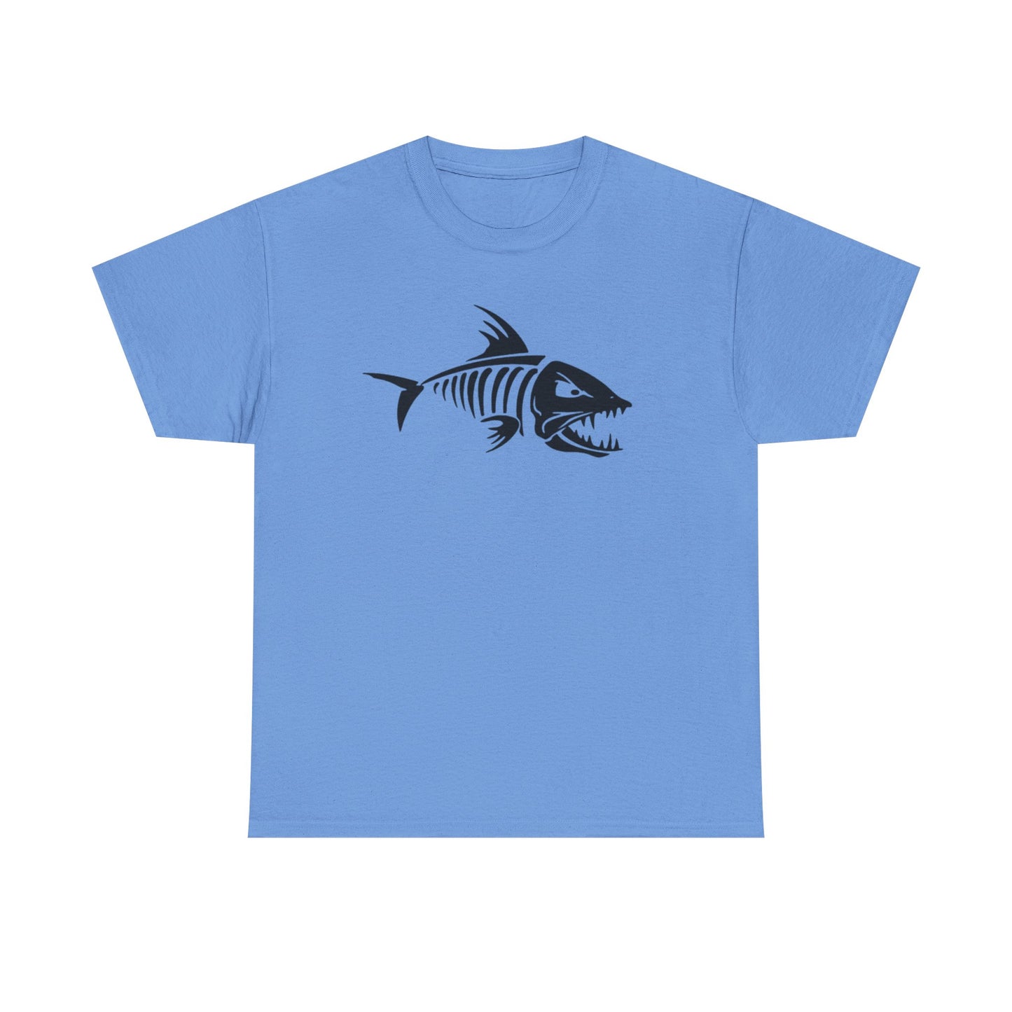 Fish bones unisex heavy cotton t-shirt