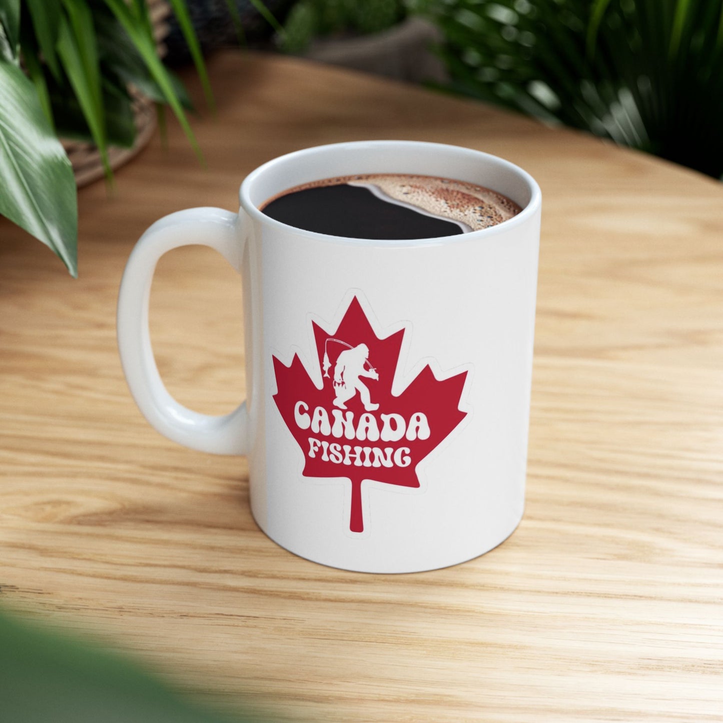 Canada fishing mug