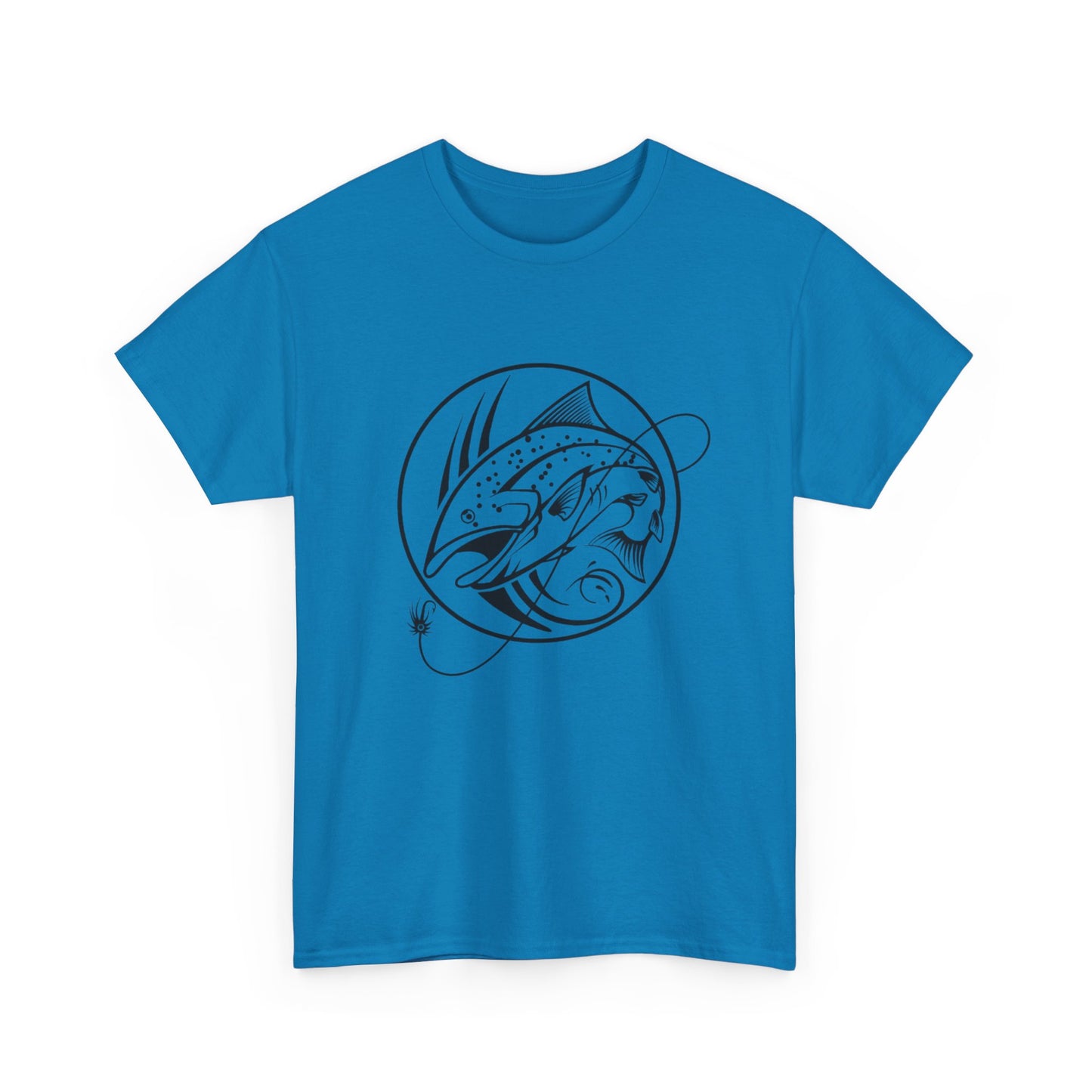 Fishing unisex heavy cotton t-shirt