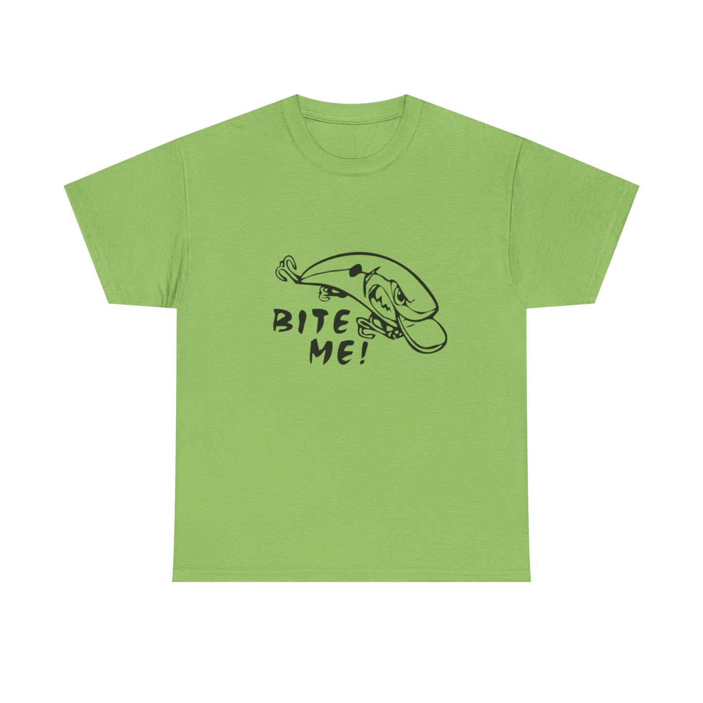 Bite me unisex heavy cotton t-shirt