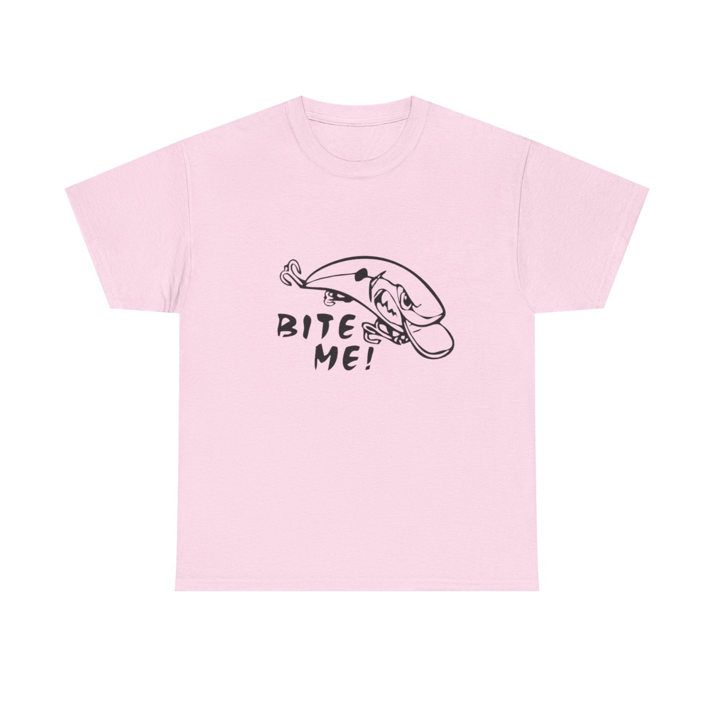 Bite me unisex heavy cotton t-shirt