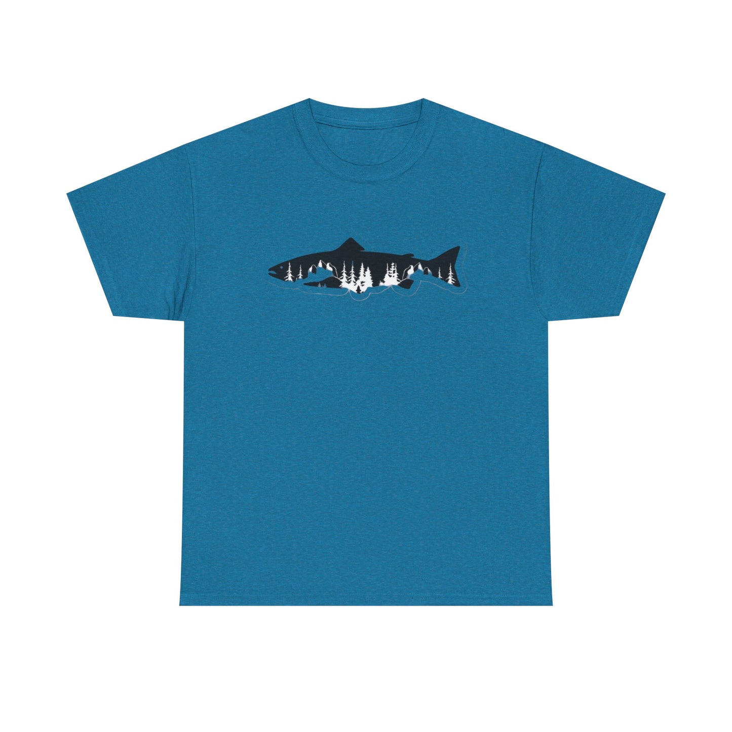 Nature fish unisex heavy cotton t-shirt