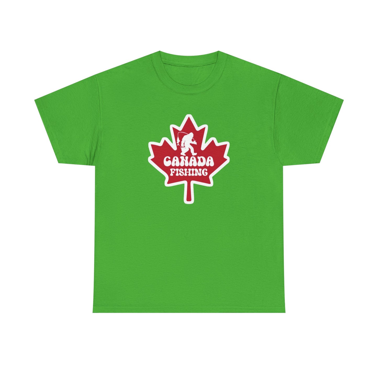 Canada fishing unisex heavy cotton t-shirt