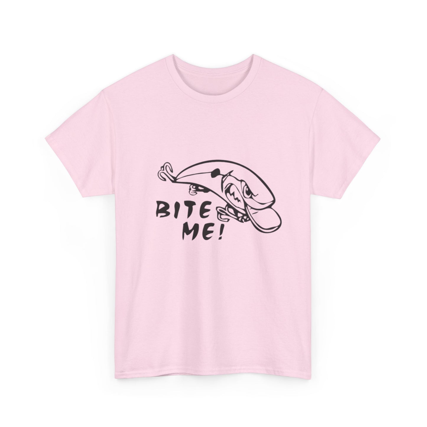 Bite me unisex heavy cotton t-shirt