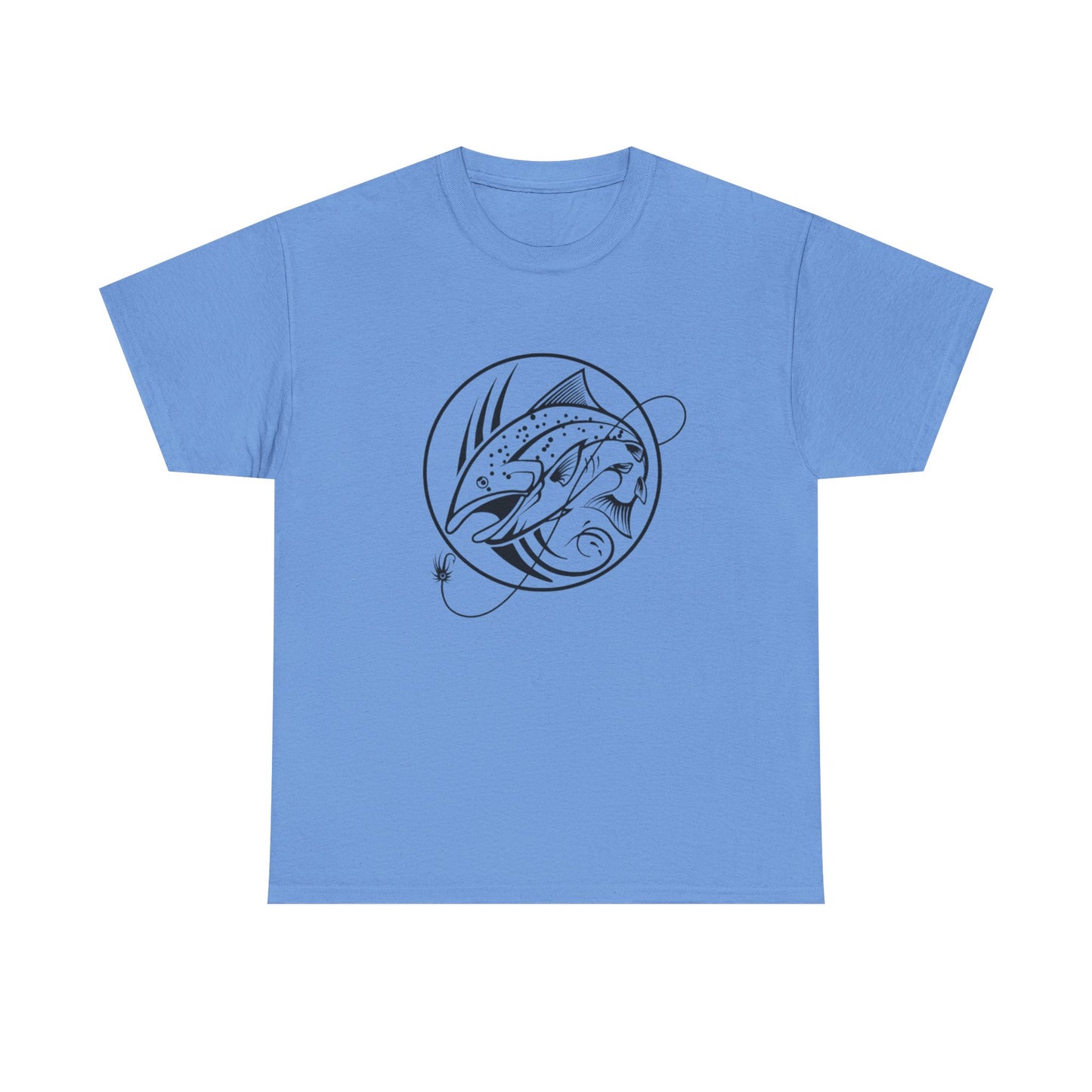 Fishing unisex heavy cotton t-shirt