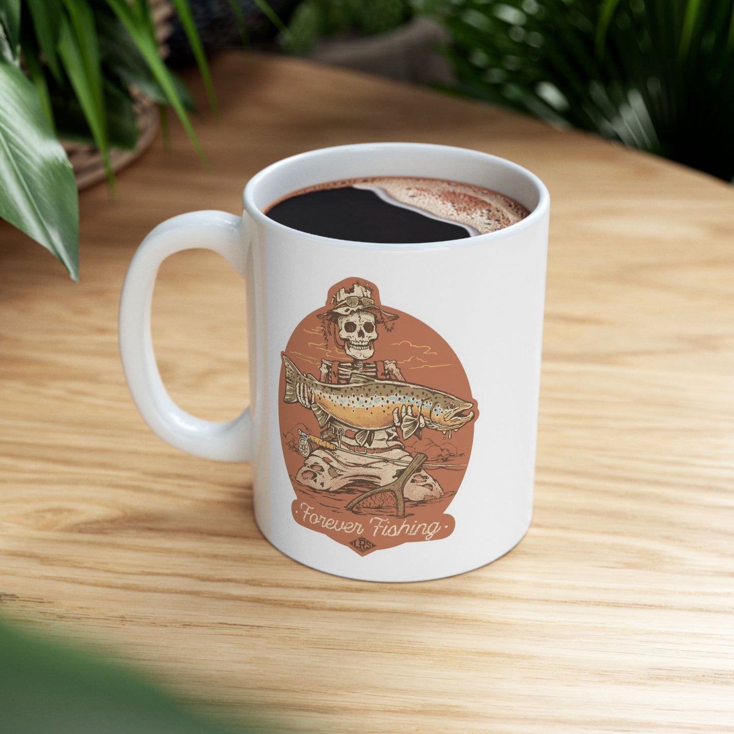 Forever fishing mug