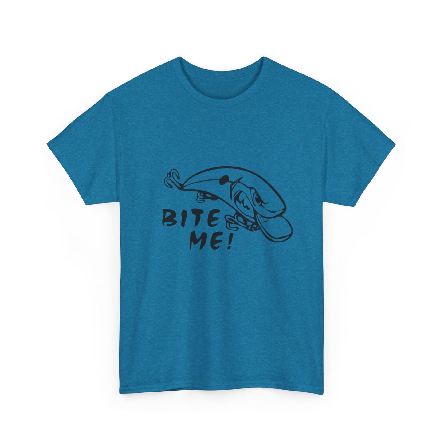 Bite me unisex heavy cotton t-shirt