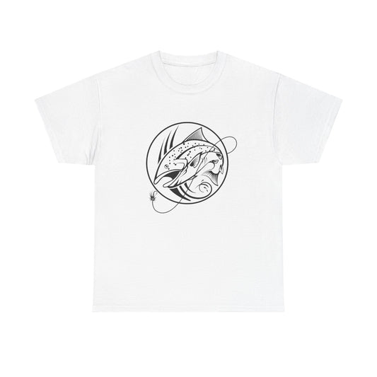 Fishing unisex heavy cotton t-shirt
