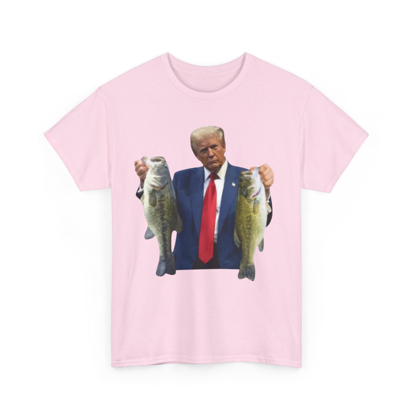 Donald trump fishing unisex heavy cotton t-shirt