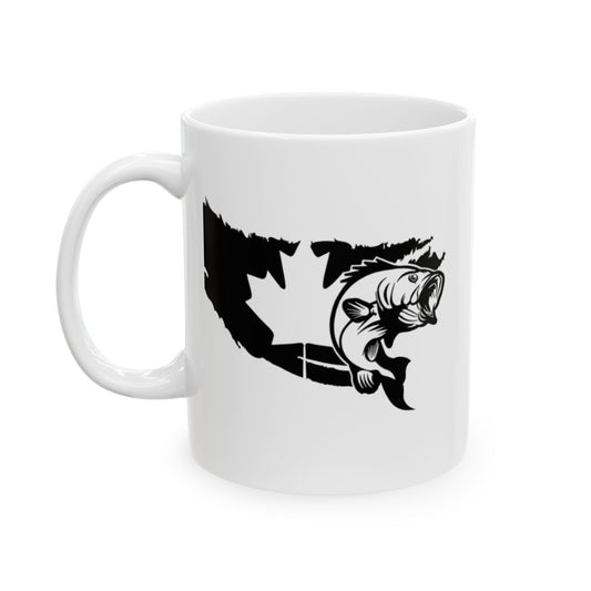 Canada fishing mug