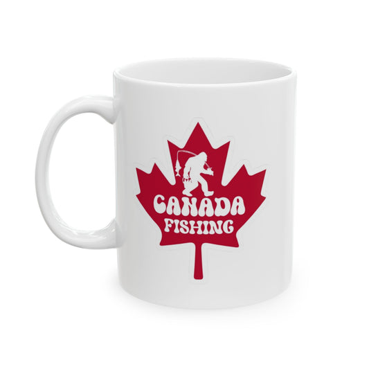 Canada fishing mug