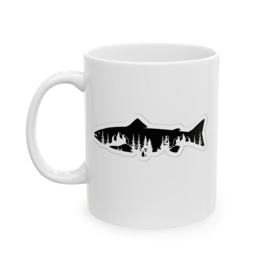 Nature fish mug