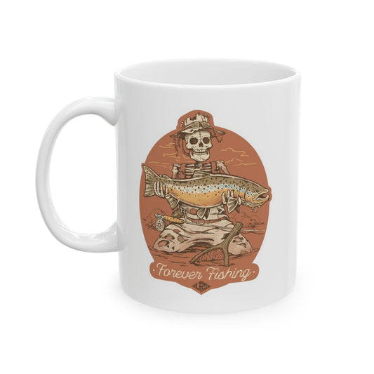 Forever fishing mug