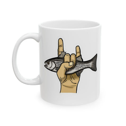 Rock on mug