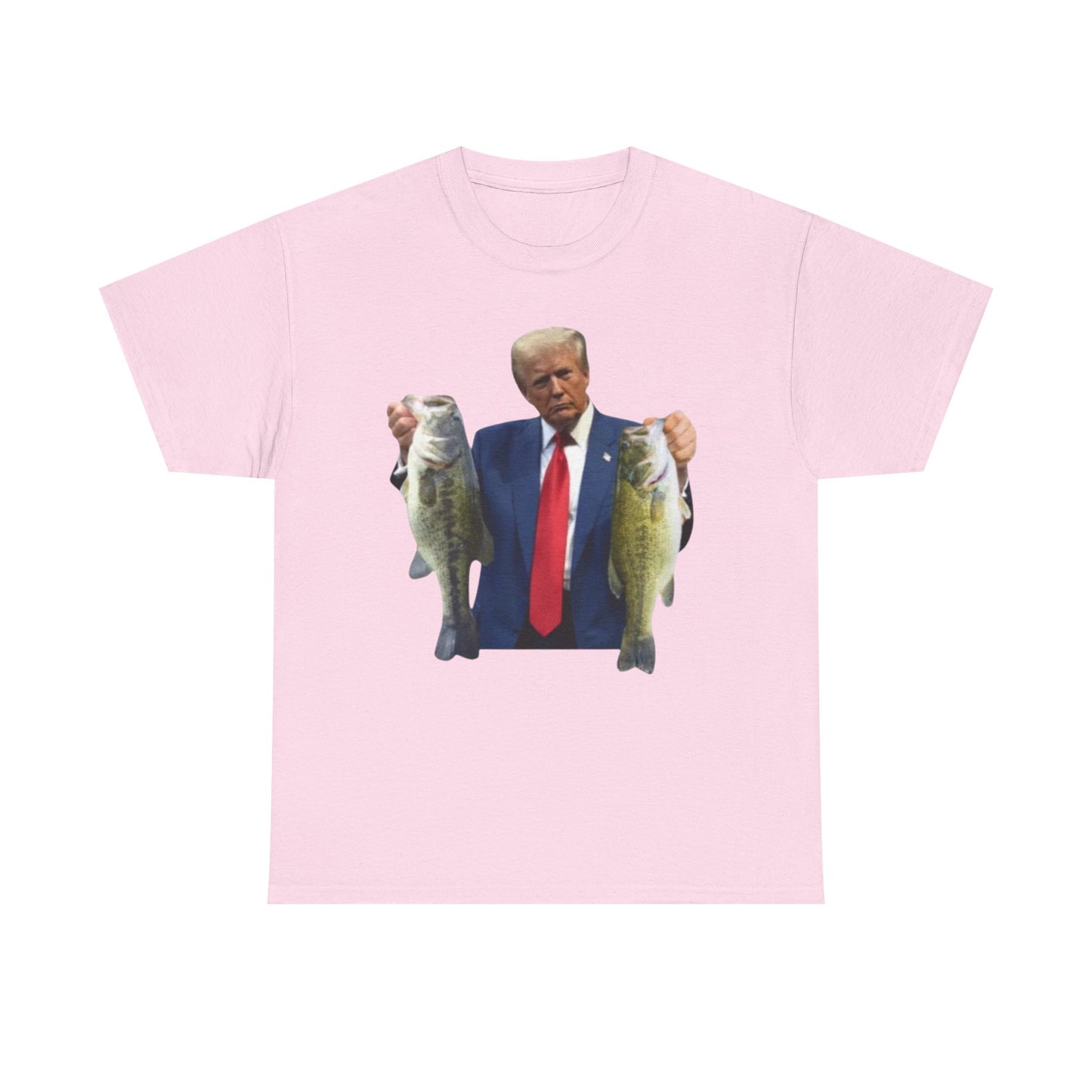 Donald trump fishing unisex heavy cotton t-shirt