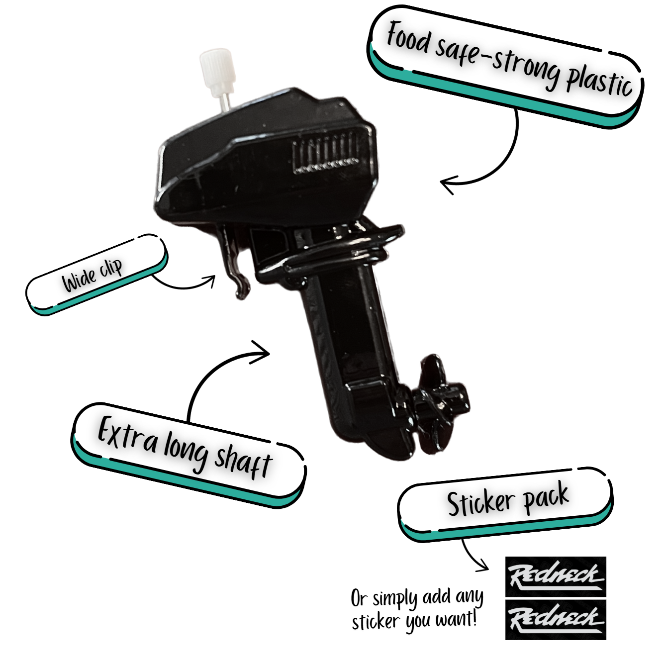 Boat motor stirrer 2.0